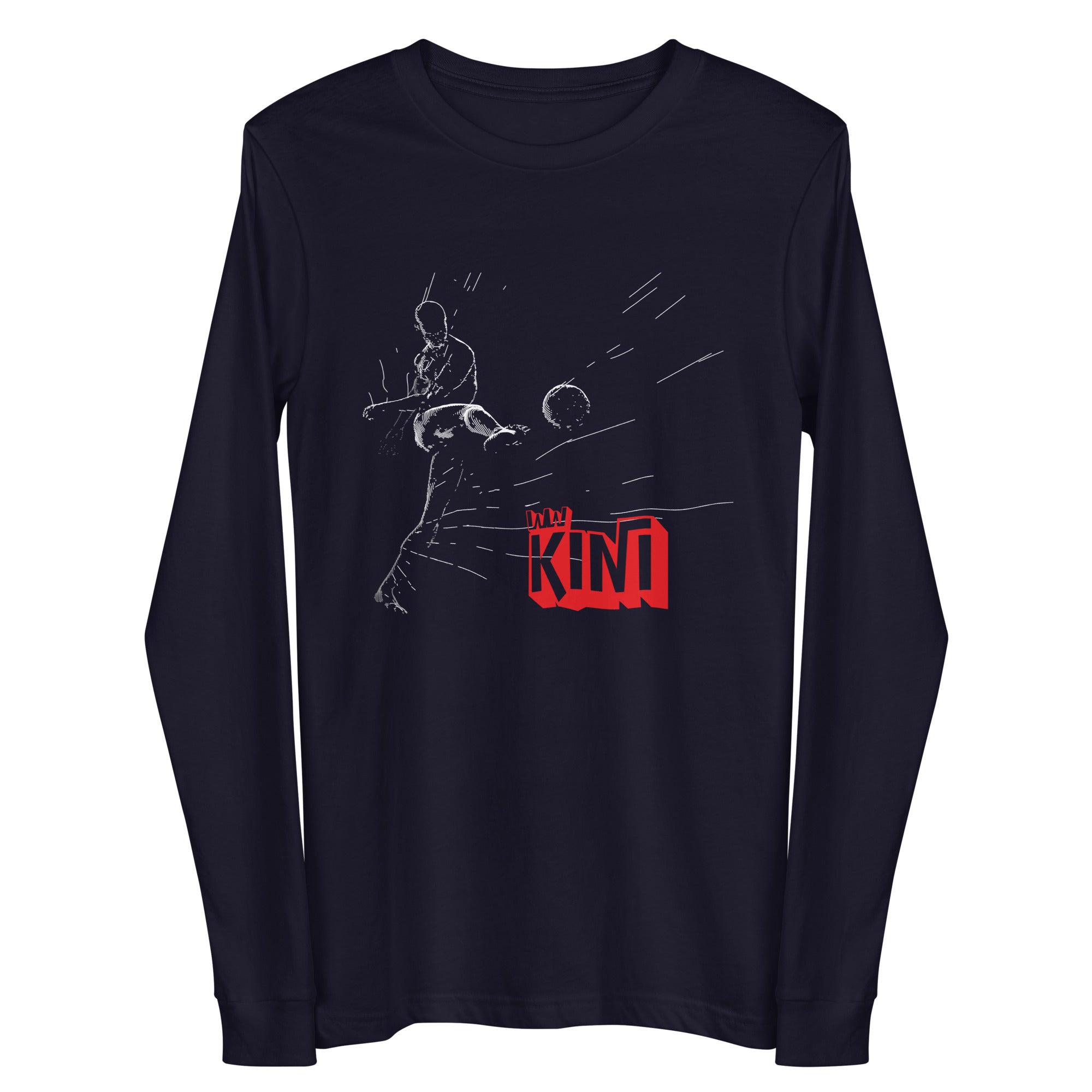 Camiseta manga larga unisex Futbol Passion