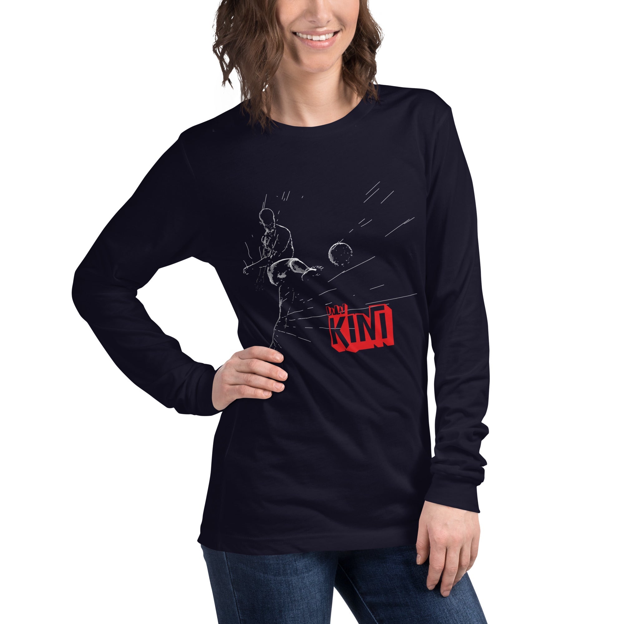 Camiseta manga larga unisex Futbol Passion