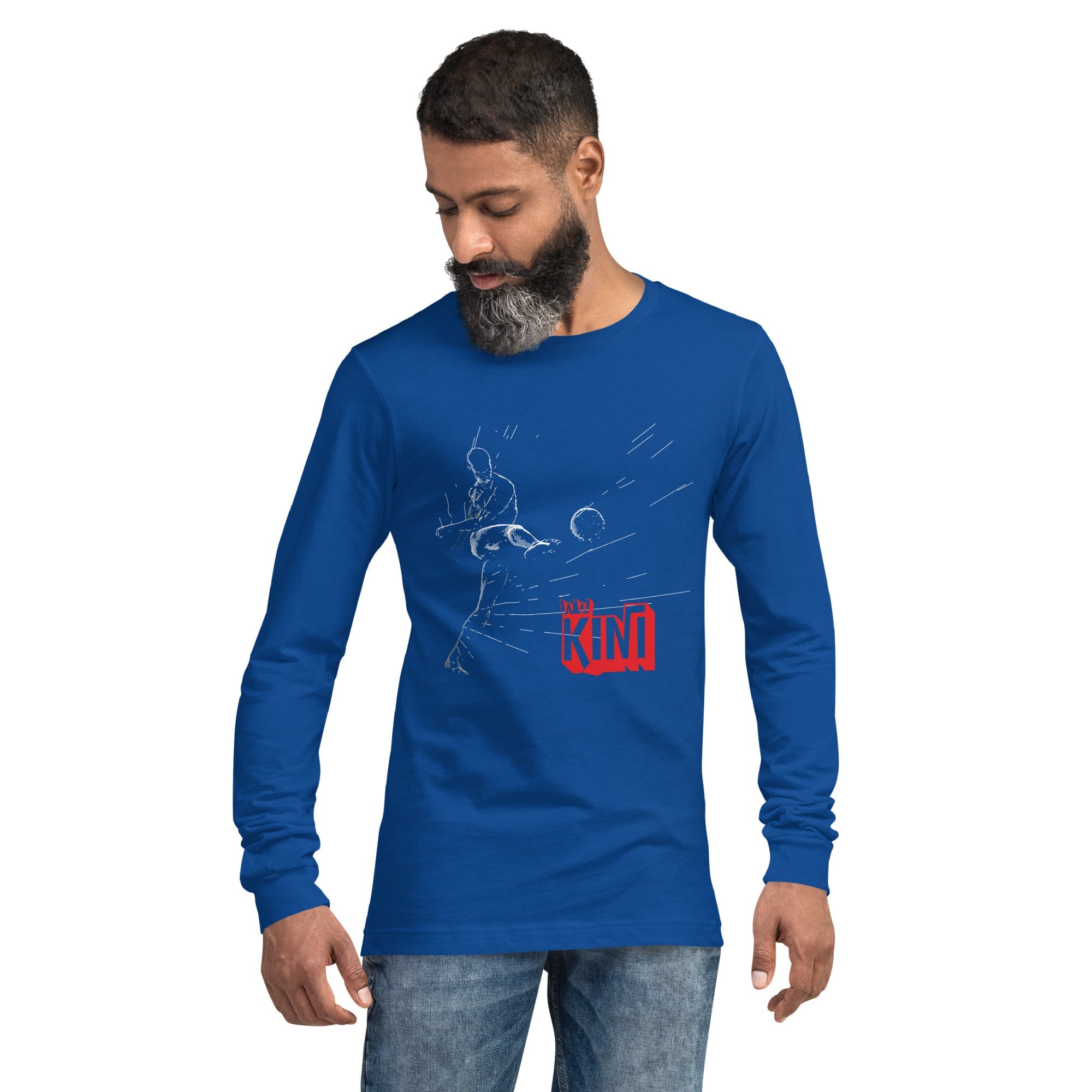 Camiseta manga larga unisex Futbol Passion