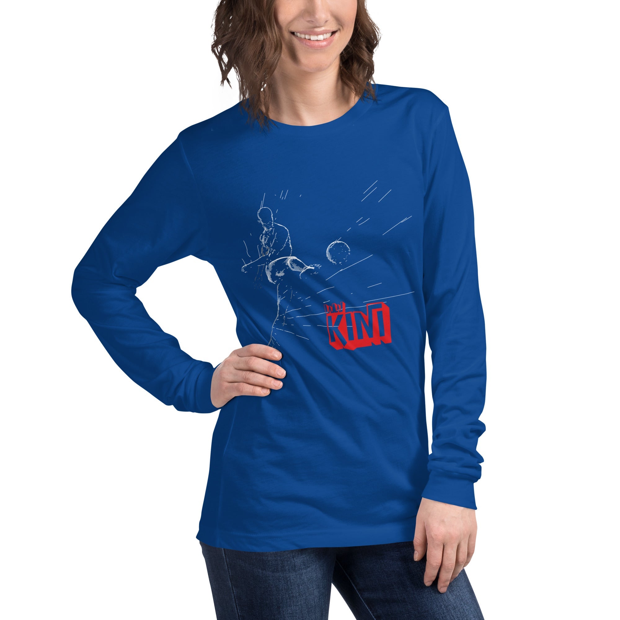 Camiseta manga larga unisex Futbol Passion