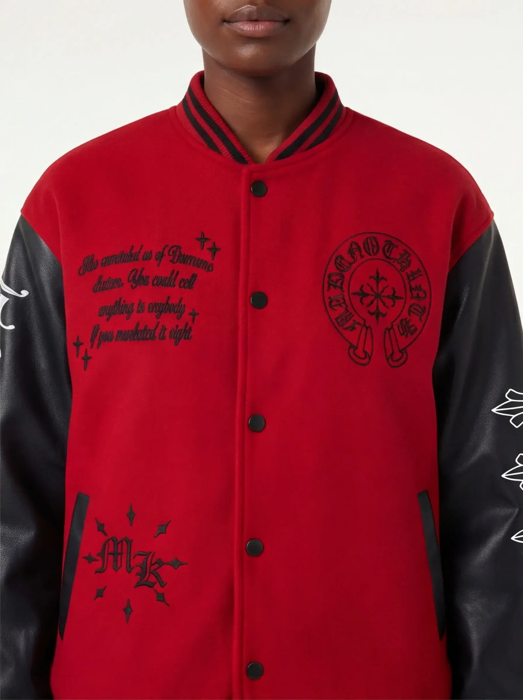 Matte Avant-Garde Jacket