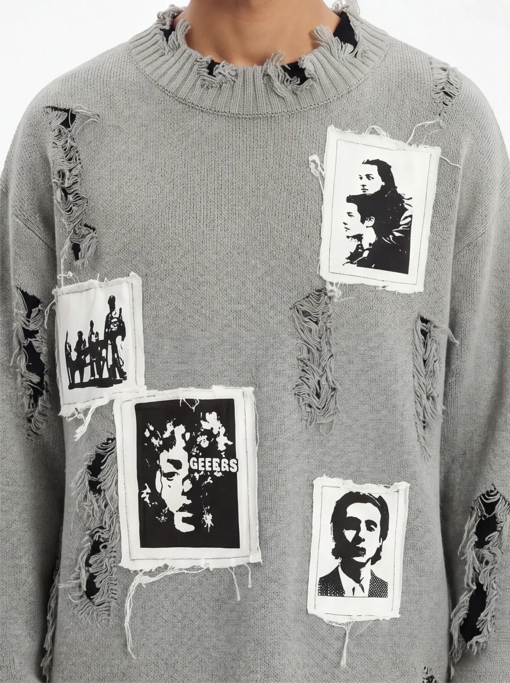 Grozavu Combed Tailored Sweatshirt