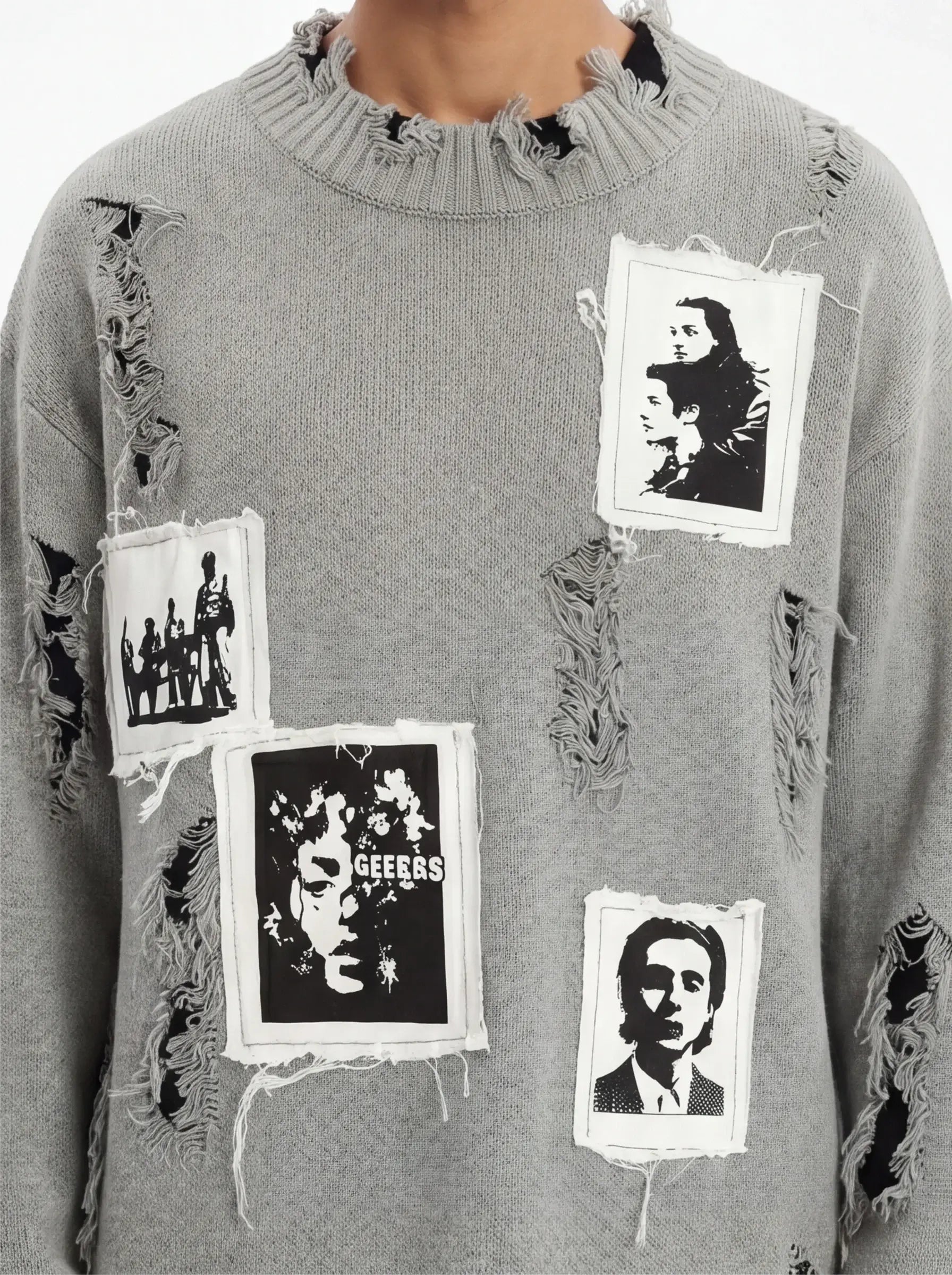 Grozavu Combed Tailored Sweatshirt