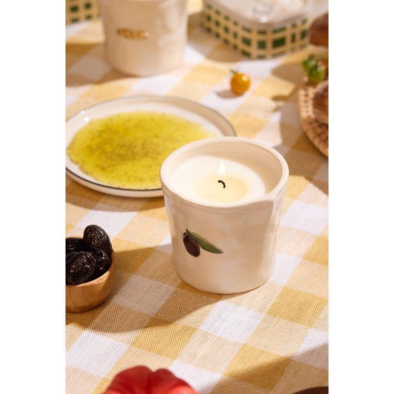 Vela de Cerámica Paddywax Bistro 226g - Higo & Oliva | Aroma Mediterráneo y Diseño Artesanal
