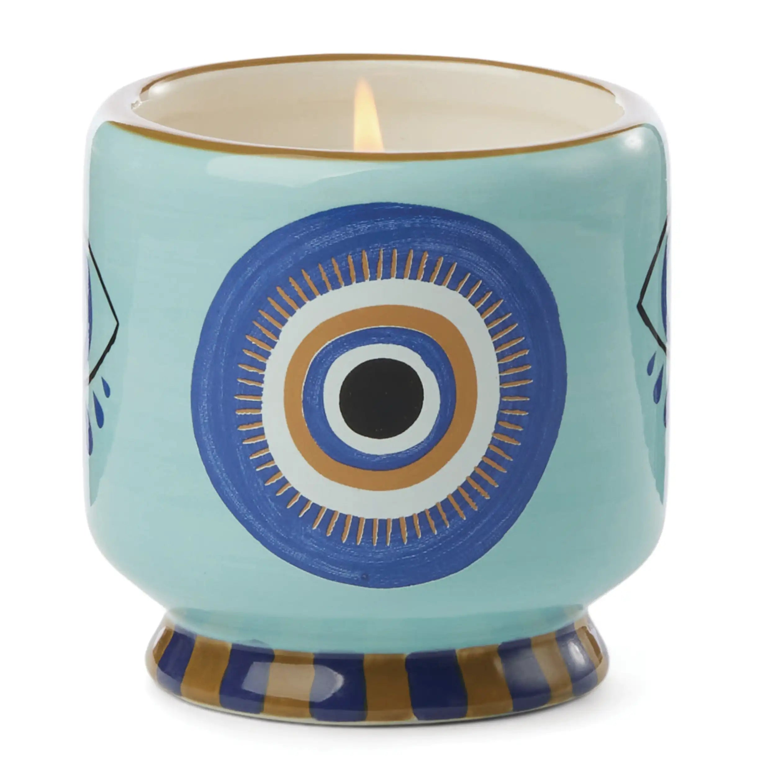 Vela A Dopo Paddywax ceramica Ojo azul Incense & Smoke