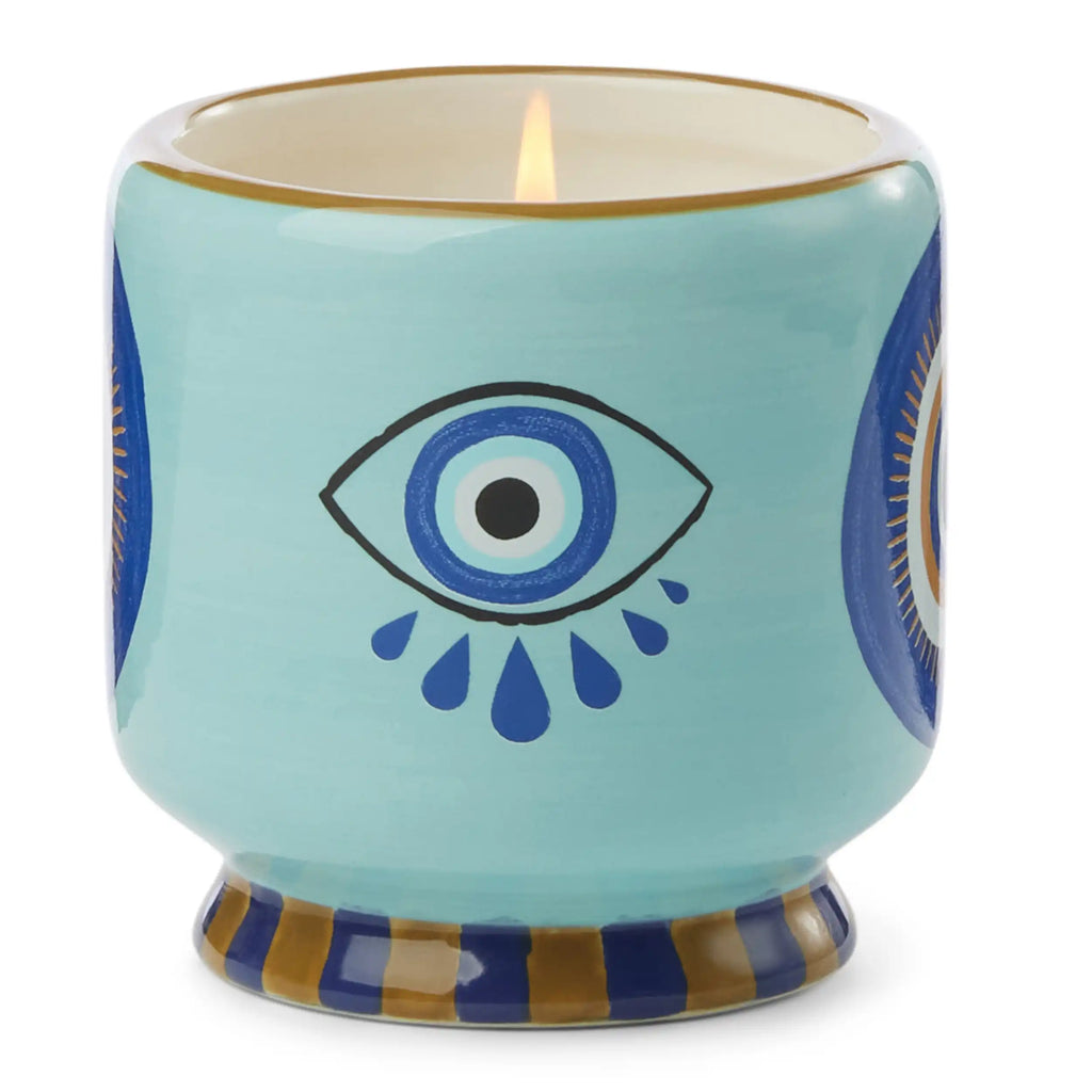 Vela A Dopo Paddywax ceramica Ojo azul Incense & Smoke