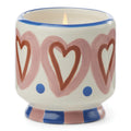 Vela Aromática Paddywax Corazones Cerámica 226g Regalo Original