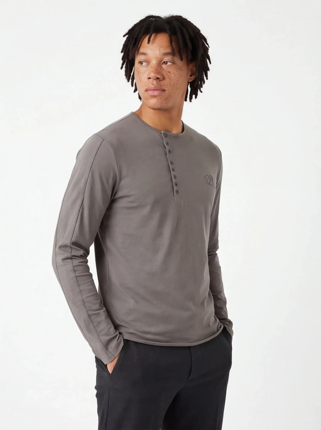 Brushed Iconic Long Sleeve Shirt