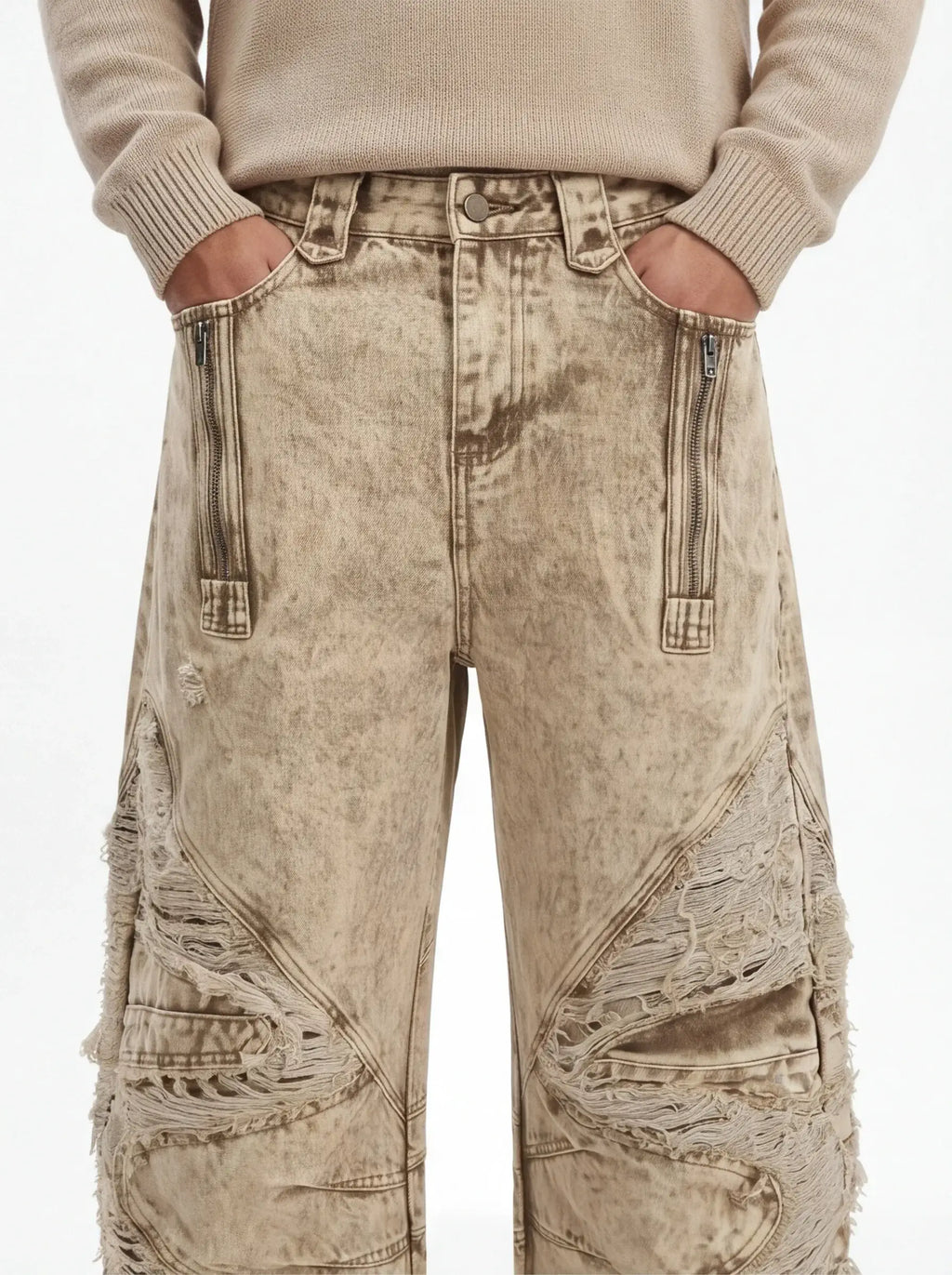 Matte Tailored Jeans