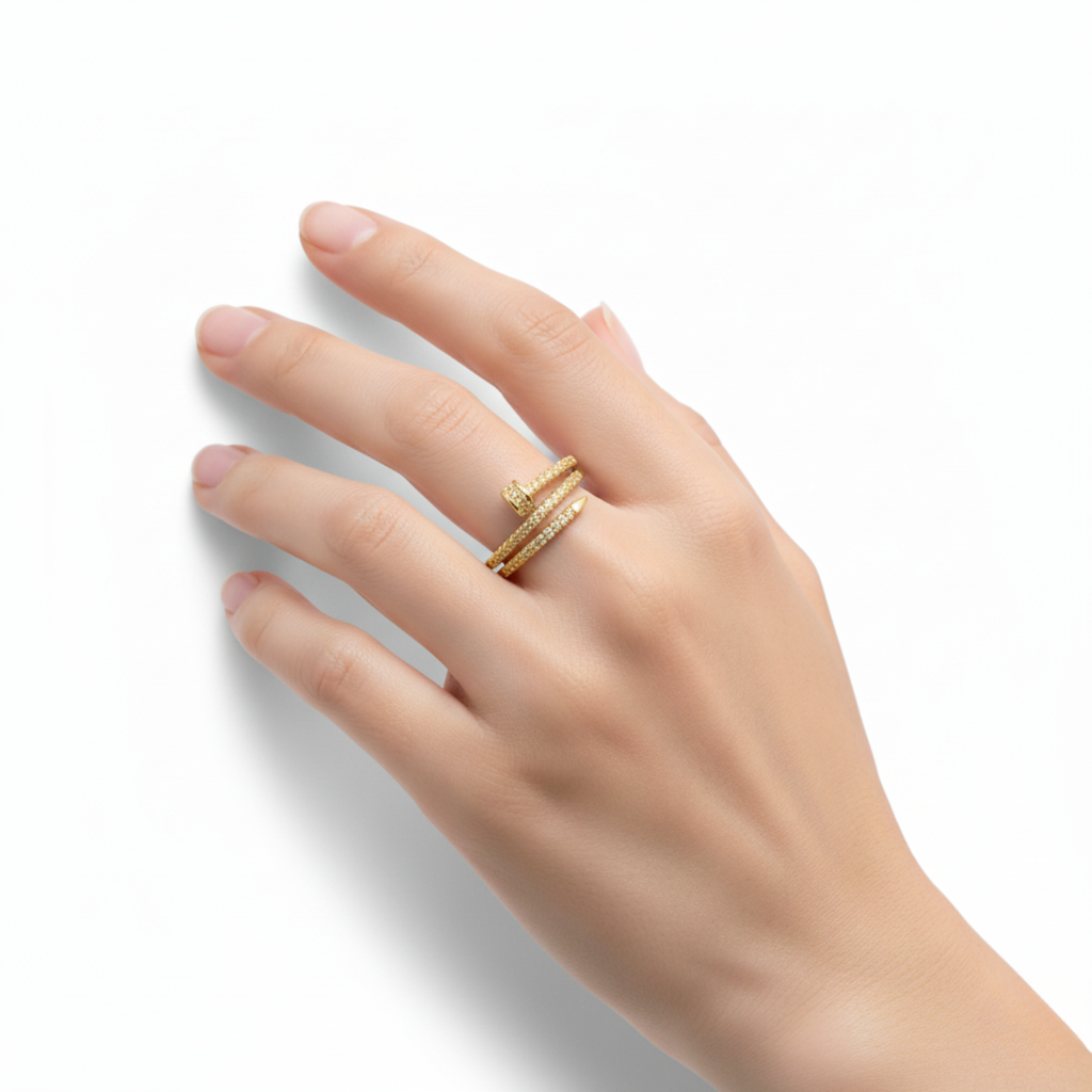Anillo Clou d’Or Étincelant