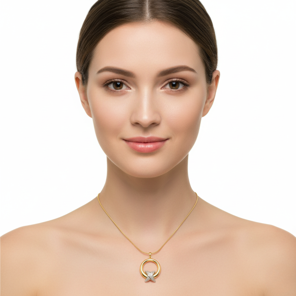 Collar Éclat Croisé