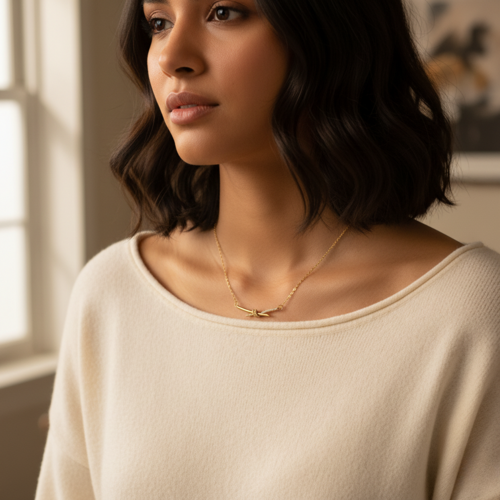 Collar Nœud d'Or