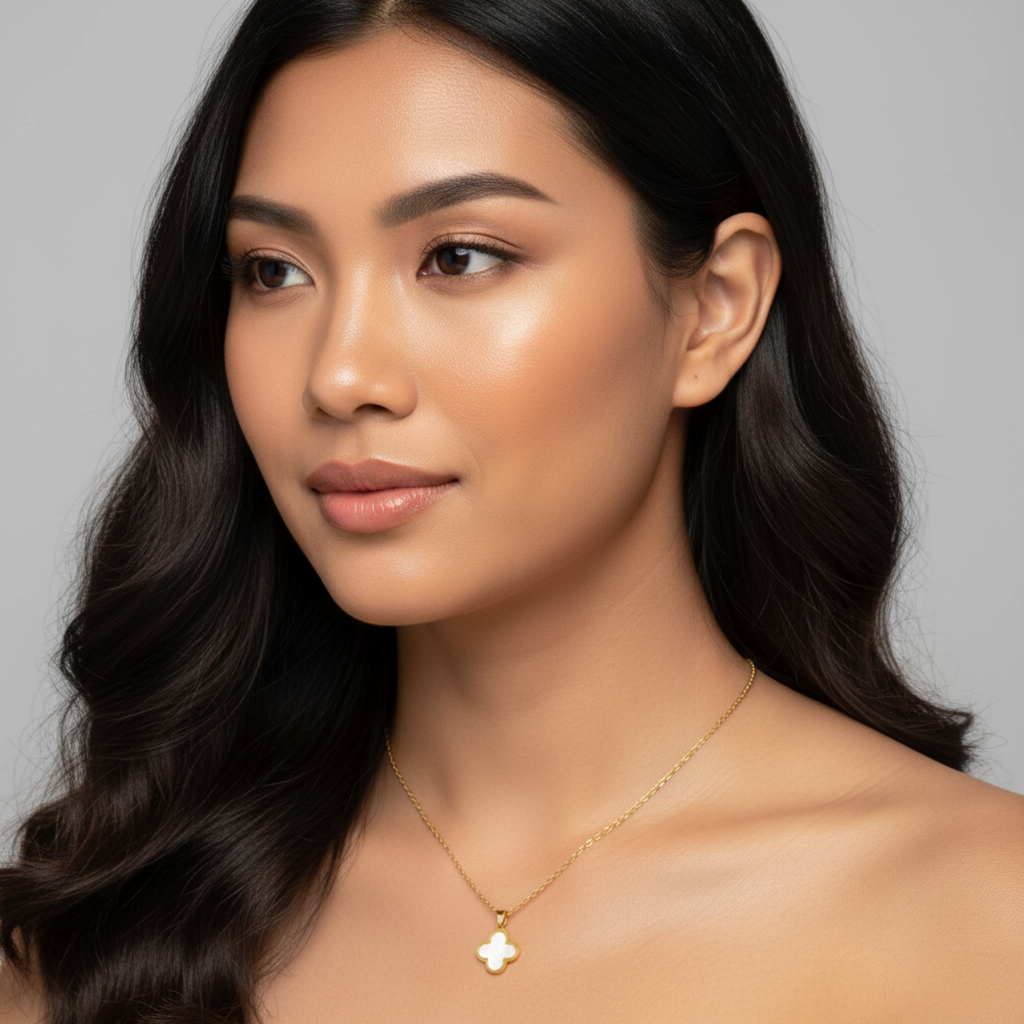 Conjunto Trébol Nacre de Lumière