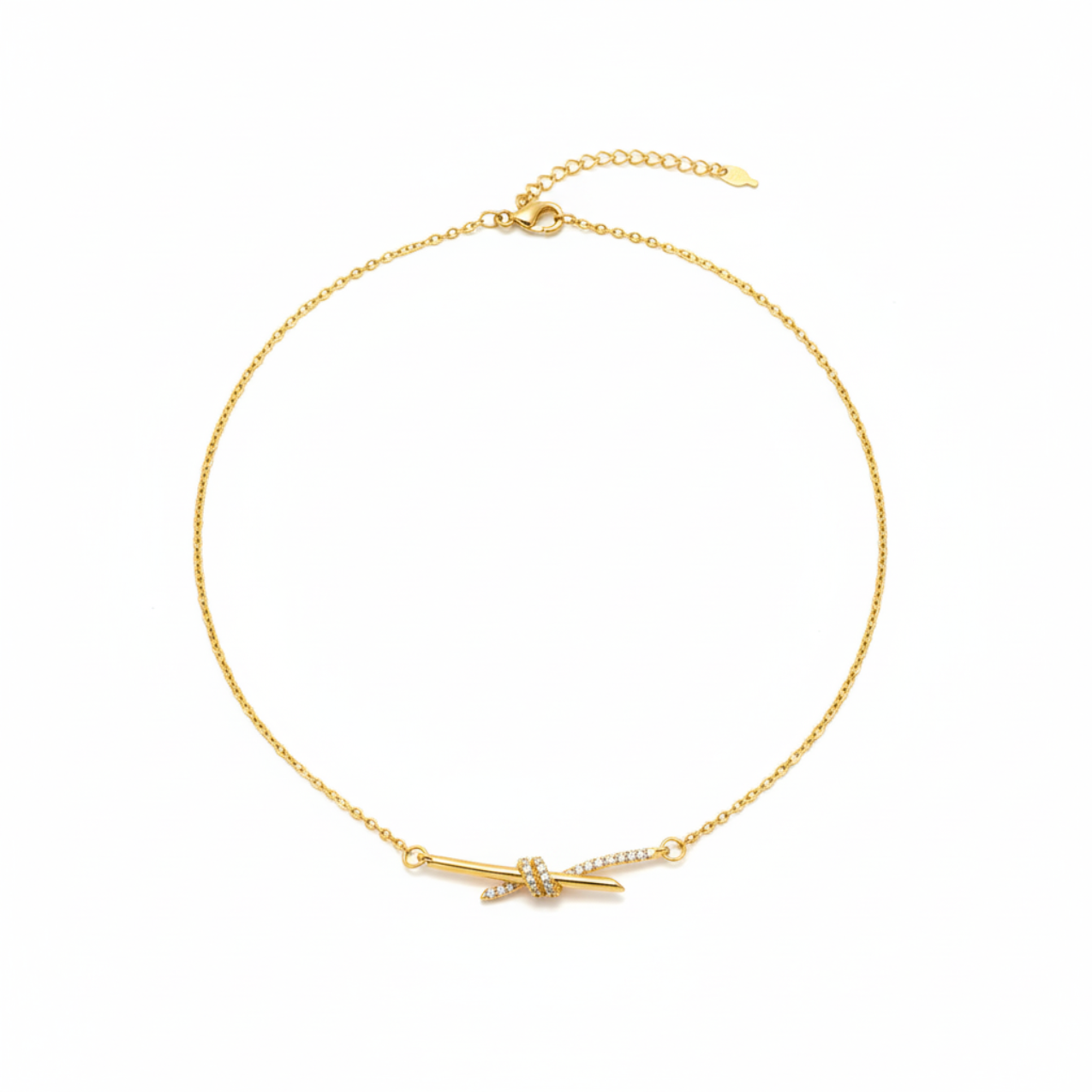 Collar Nœud d'Or