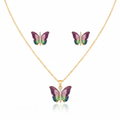 Conjunto de Collar y Pendientes Rêve