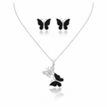 Conjunto de Collar y Pendientes Midnight Duet