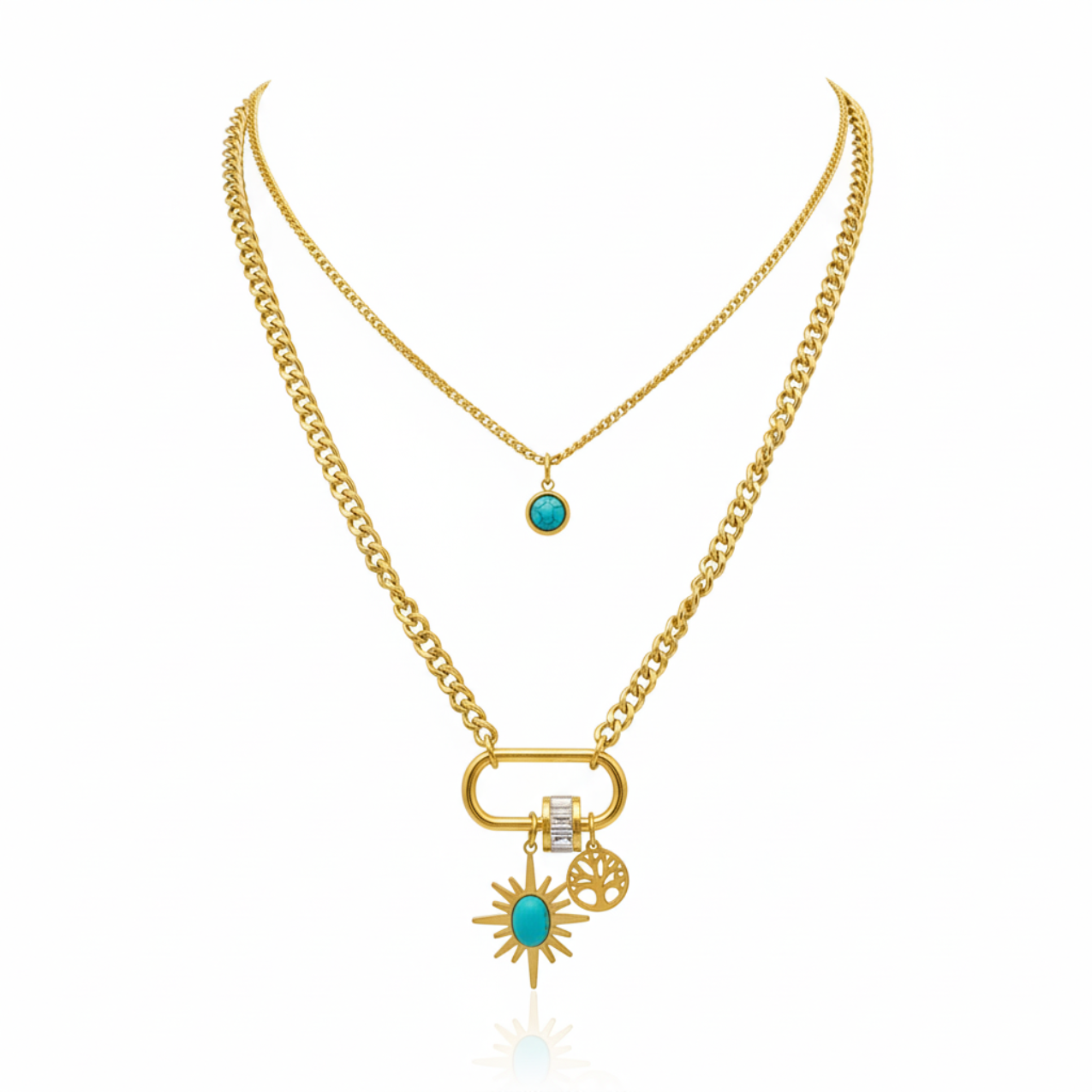 Collar Turquoise Infini