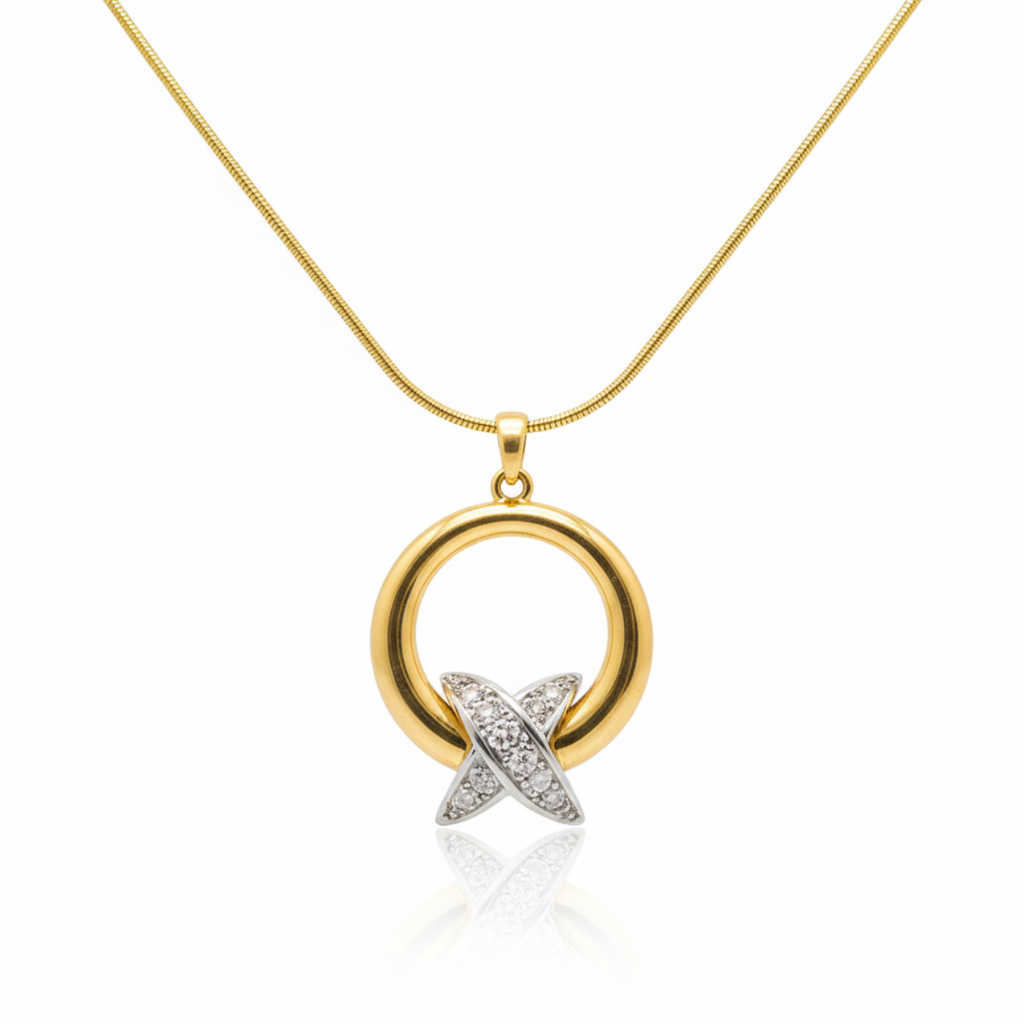 Collar Éclat Croisé