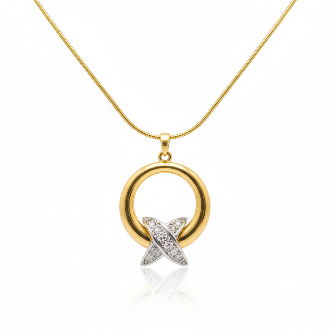 Collar Éclat Croisé