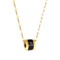 Collar Cylindre Noir
