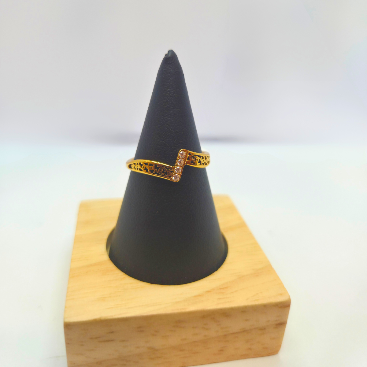 Anillo Signature Zigzag d’Or