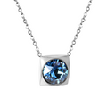 Collar Carré Bleu
