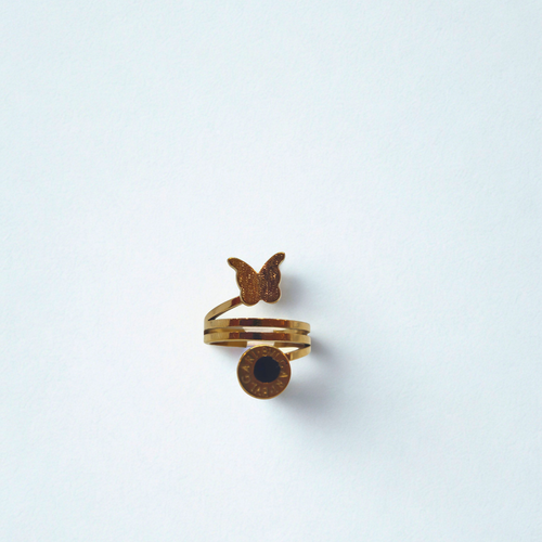 Anillo Éclat de Mariposa Noir