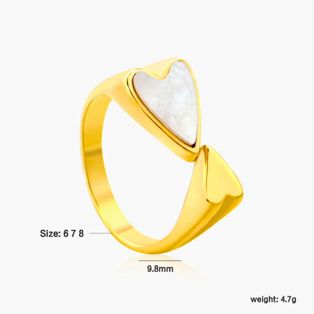 Anillo Cœur de Nacre