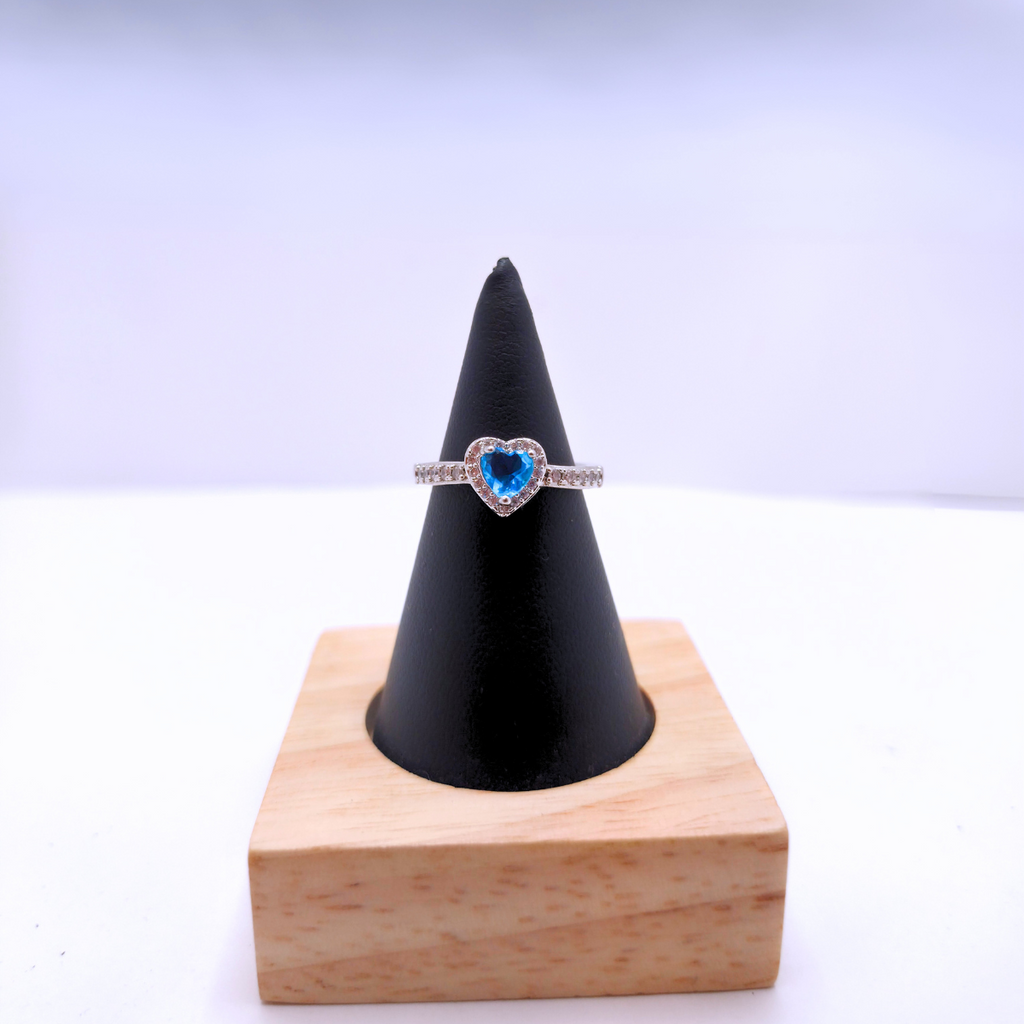 Anillo Blue Halo Suprême