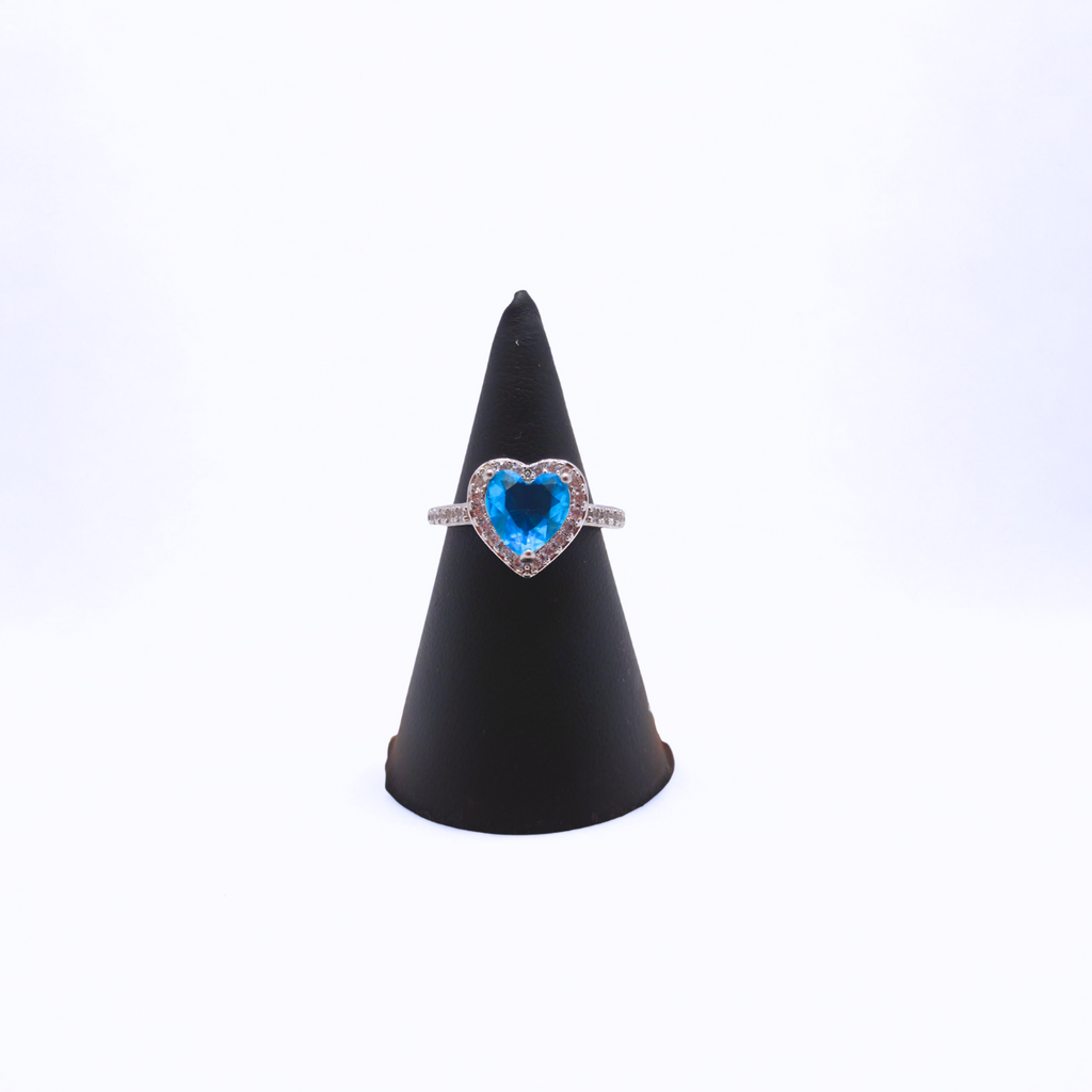 Anillo Blue Halo Suprême