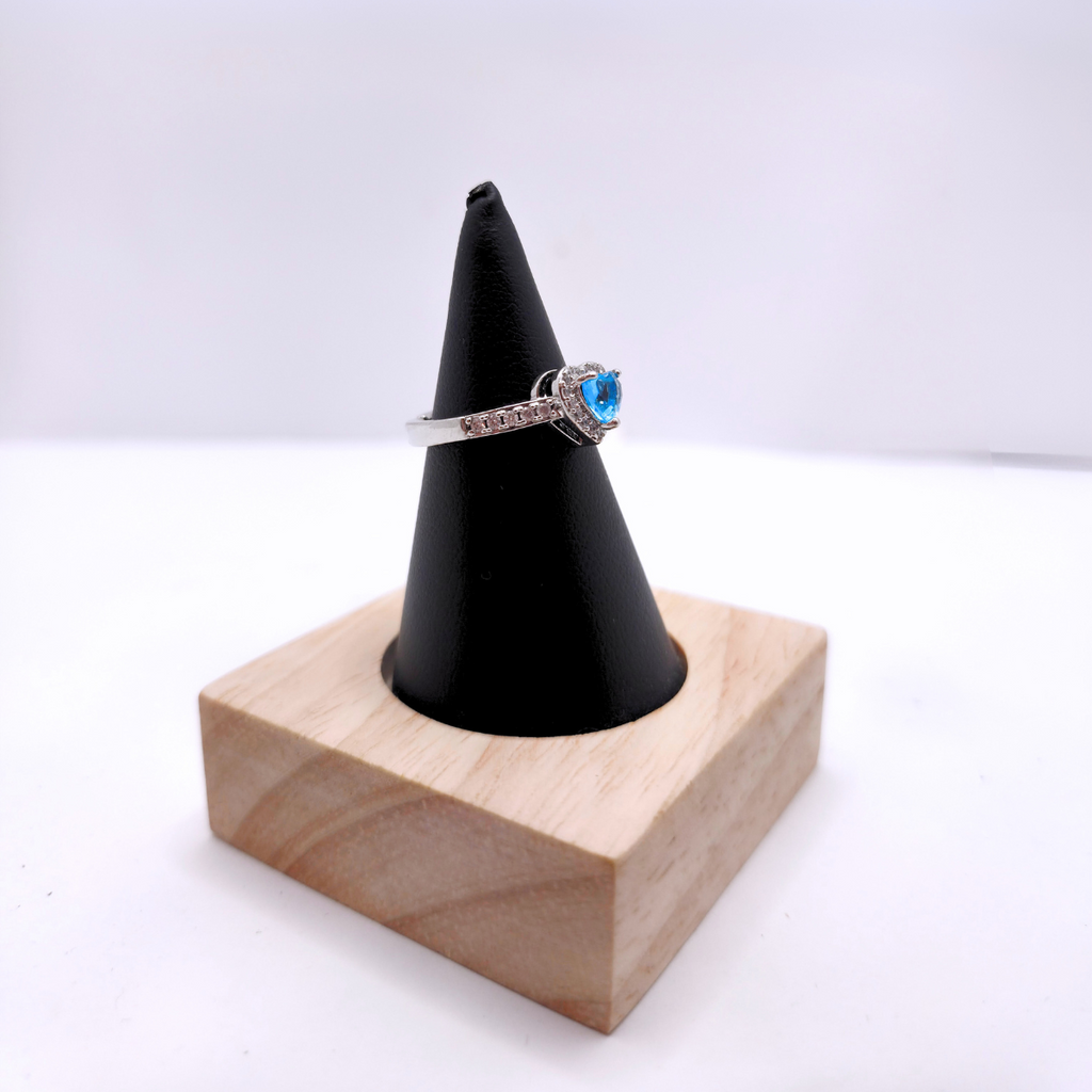 Anillo Blue Halo Suprême