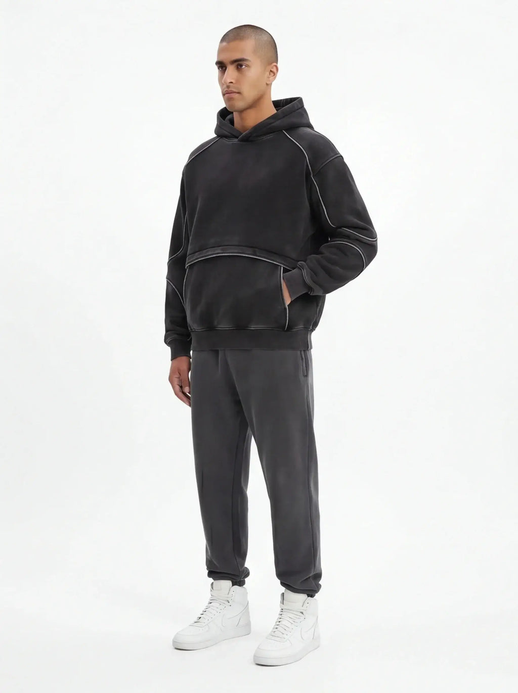 High Sculpted Hoodie