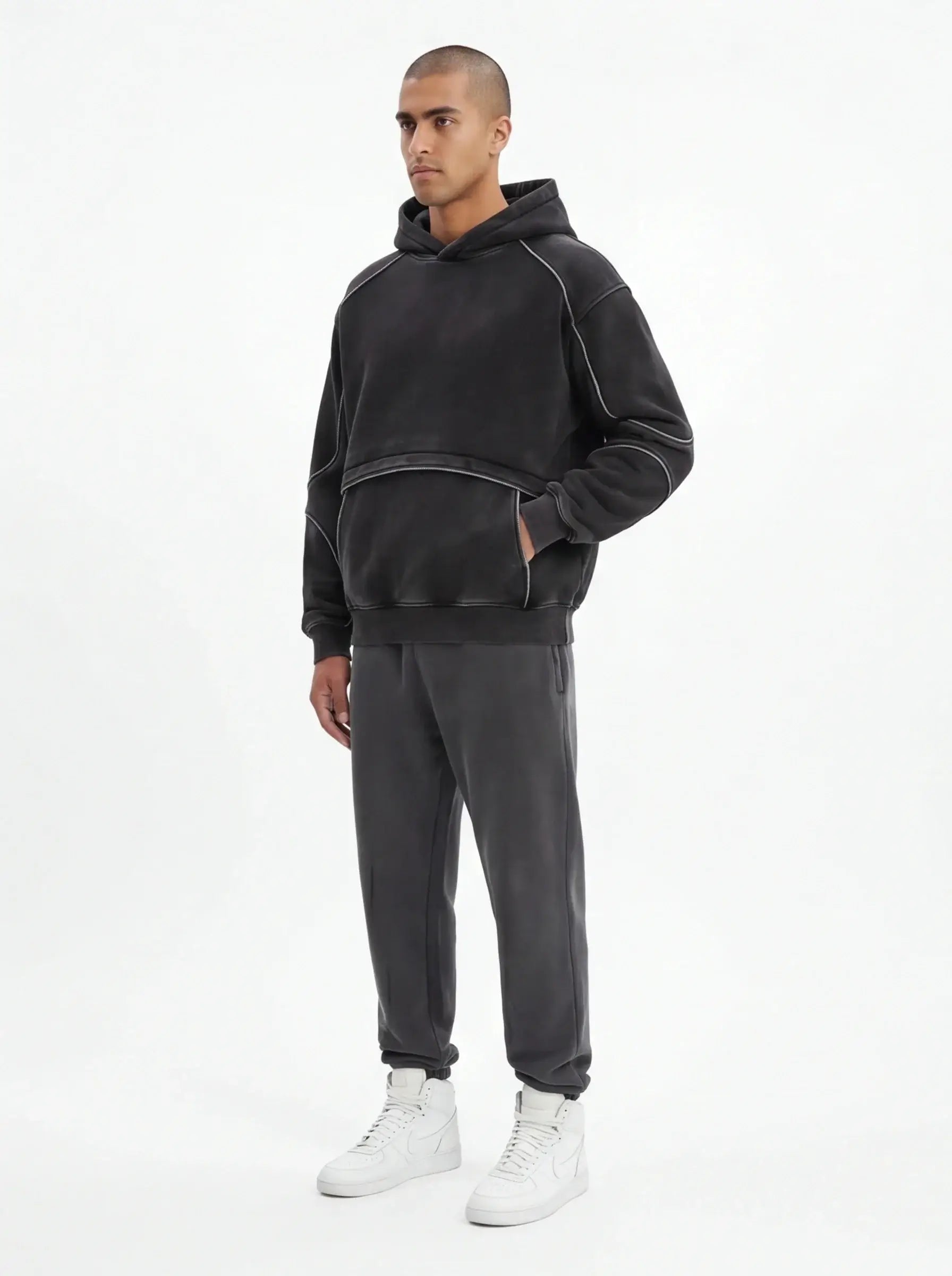 High Sculpted Hoodie