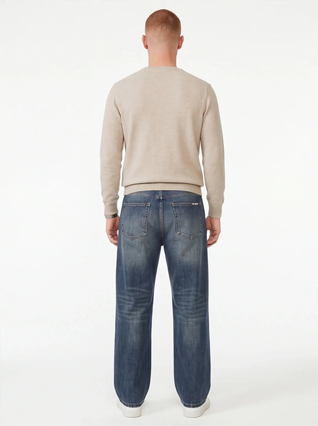 Matte Structured Jeans