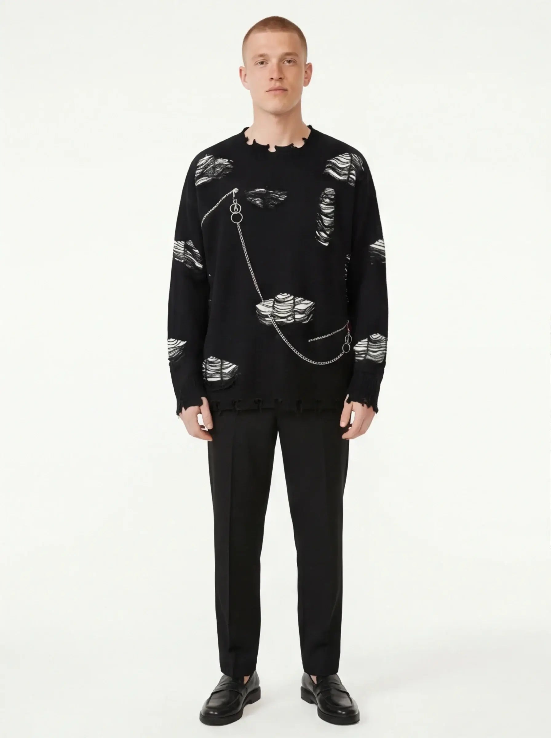 Silk Structured Pullover