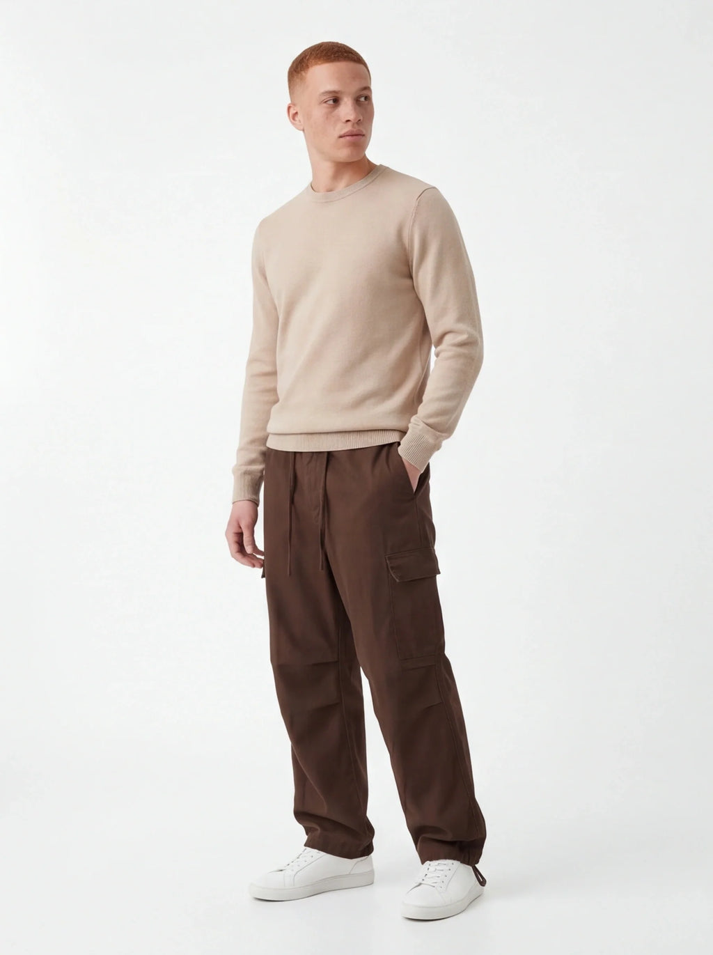 Fine Structured Pants