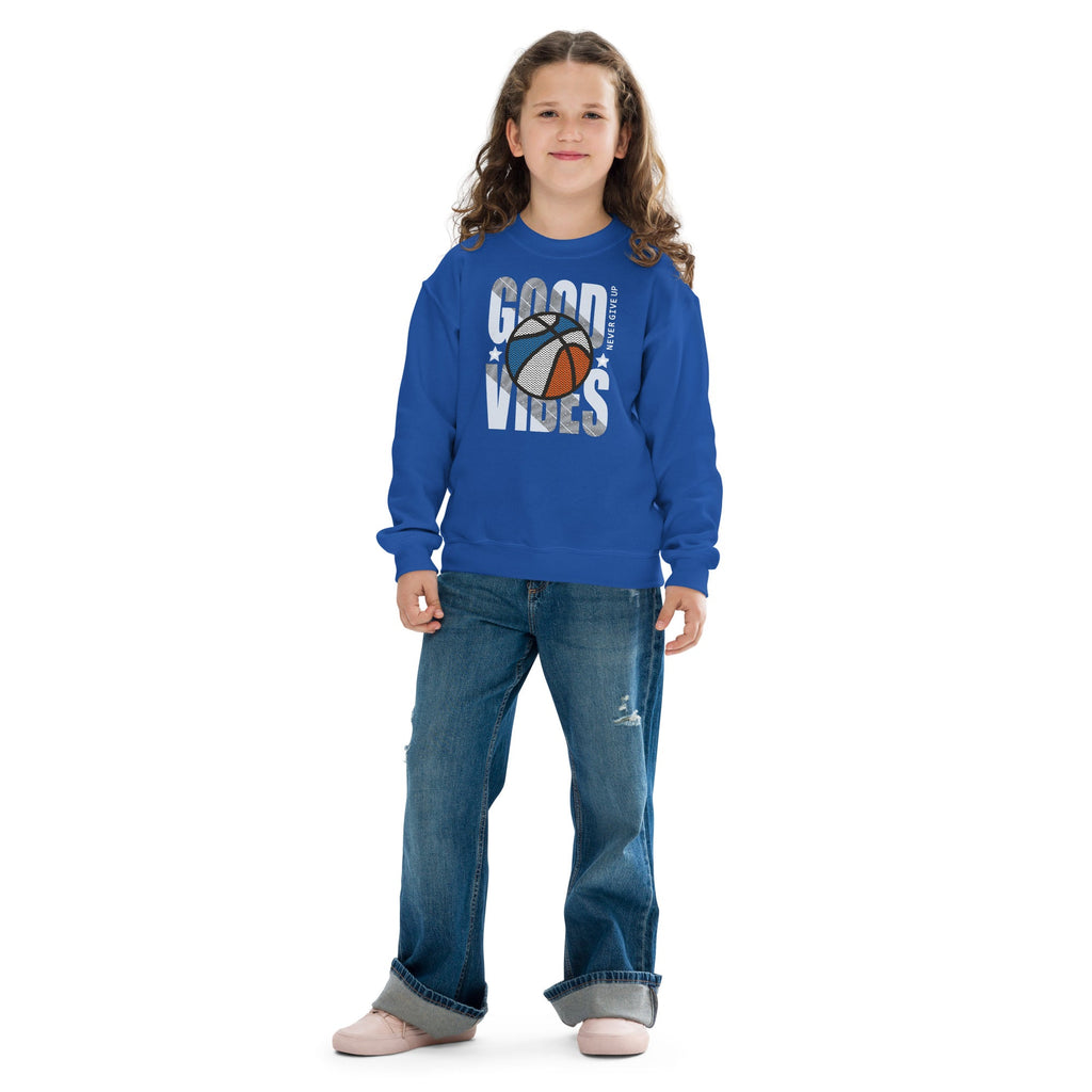 Sudadera clásica niño Kini Never Give Up Basket