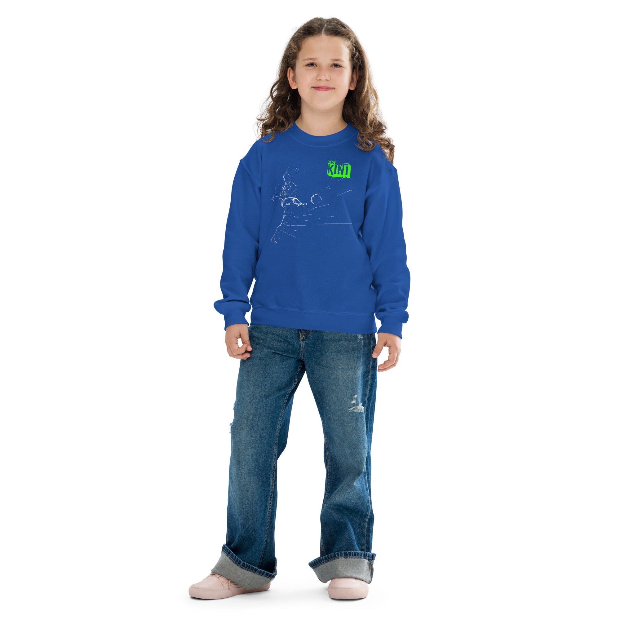 Sudadera niño Futbol Passion Green