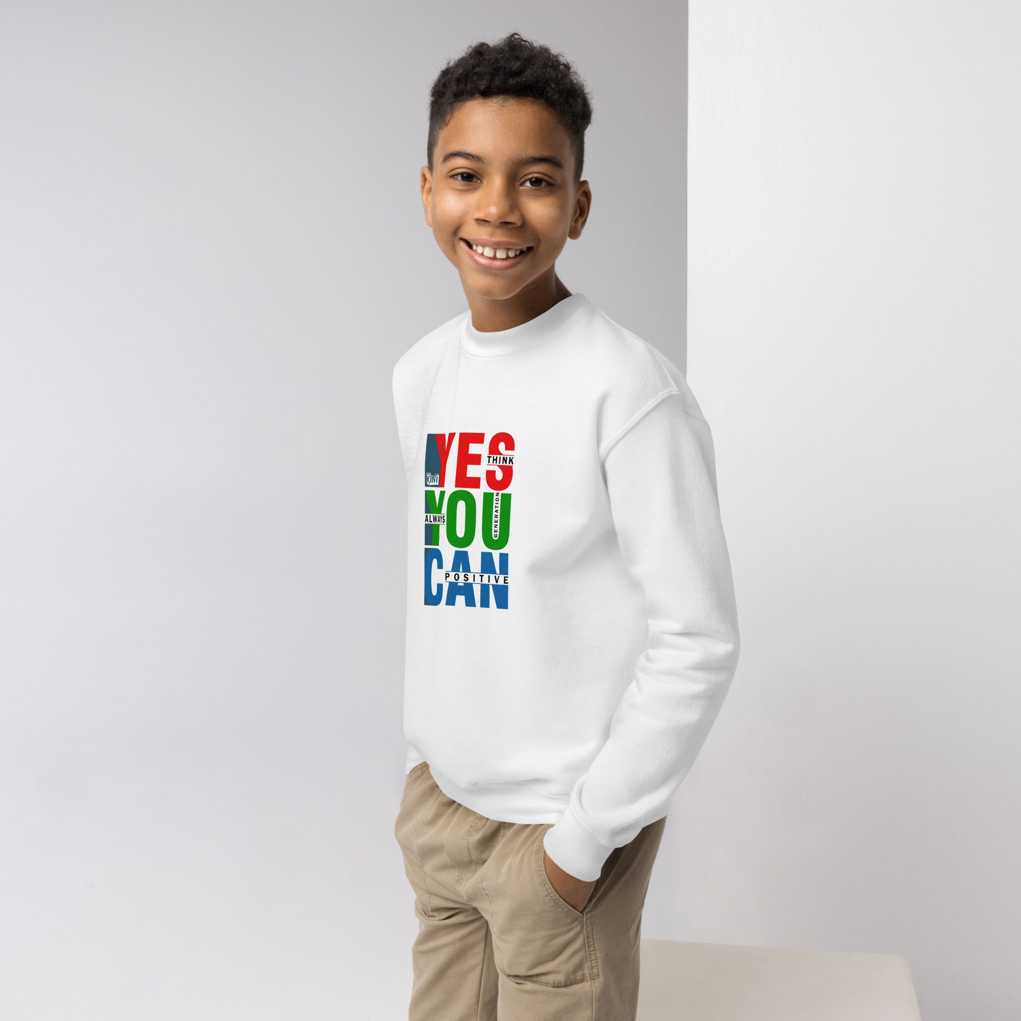 Sudadera niño Yes You Can