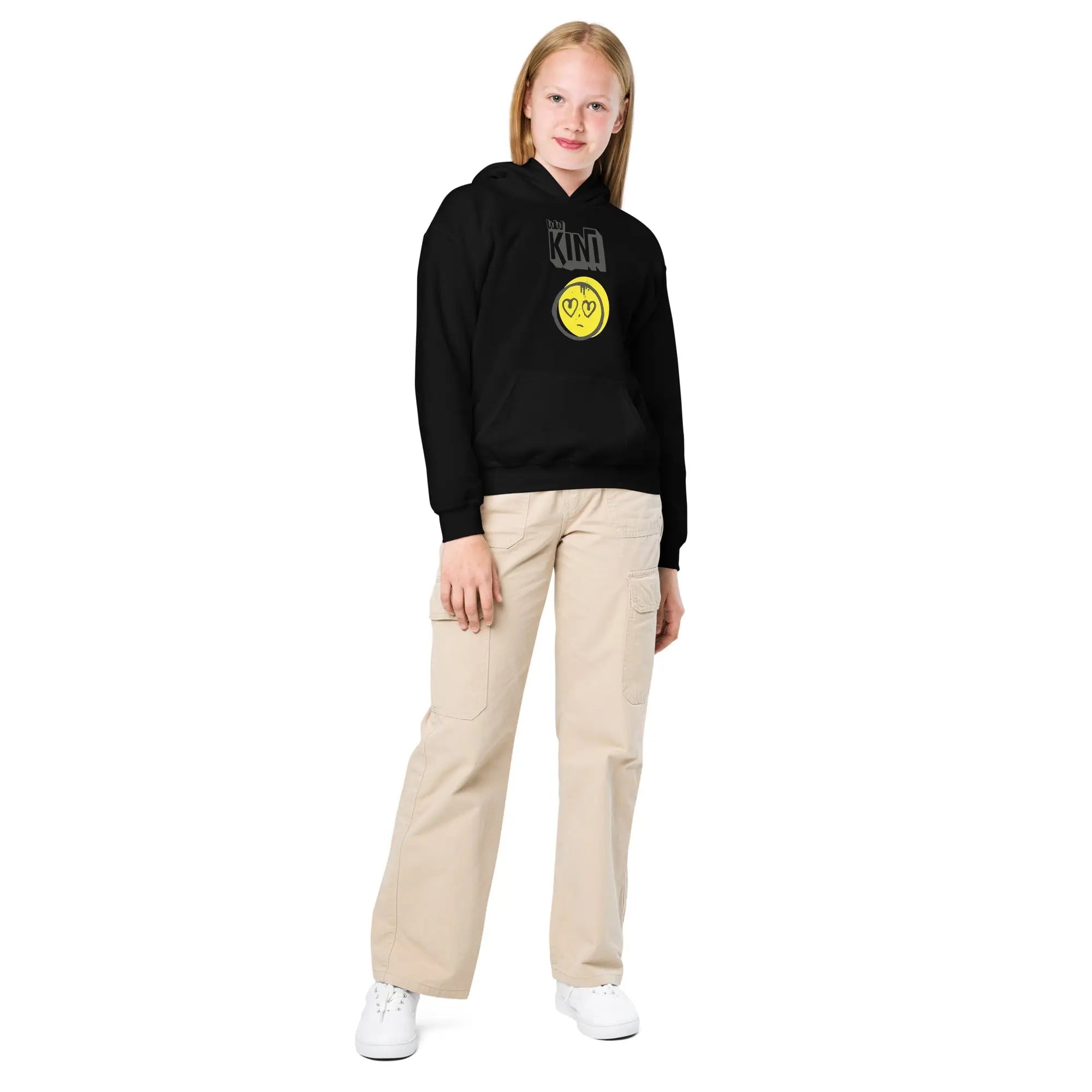 Sudadera calidad con capucha para niño Elamorduele
