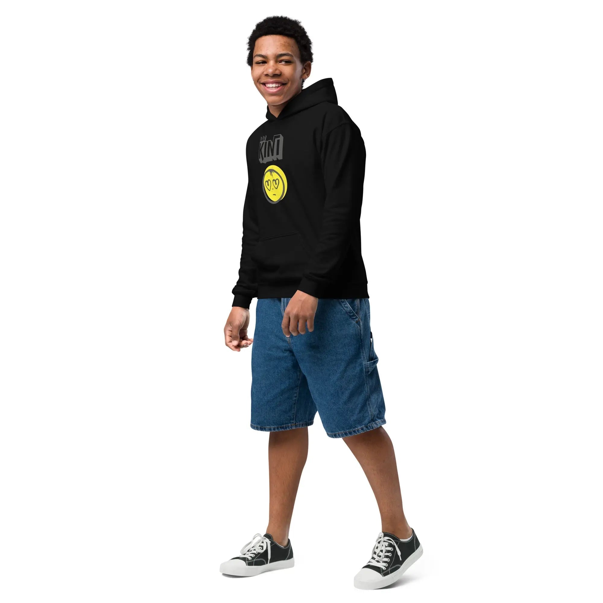 Sudadera calidad con capucha para niño Elamorduele