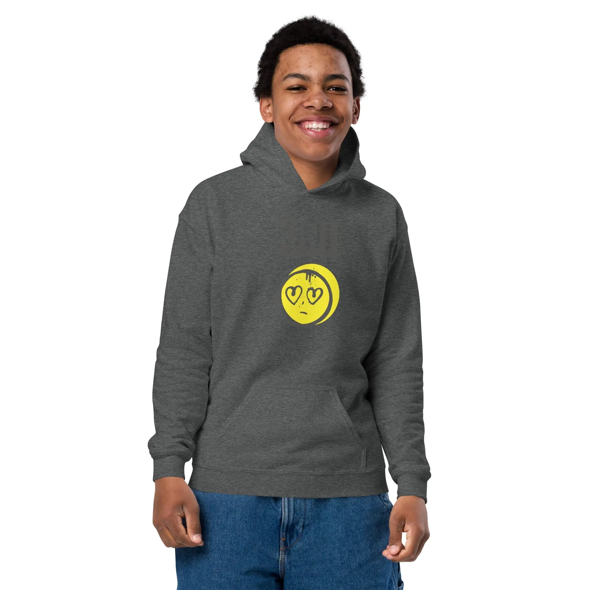 Sudadera calidad con capucha para niño Elamorduele