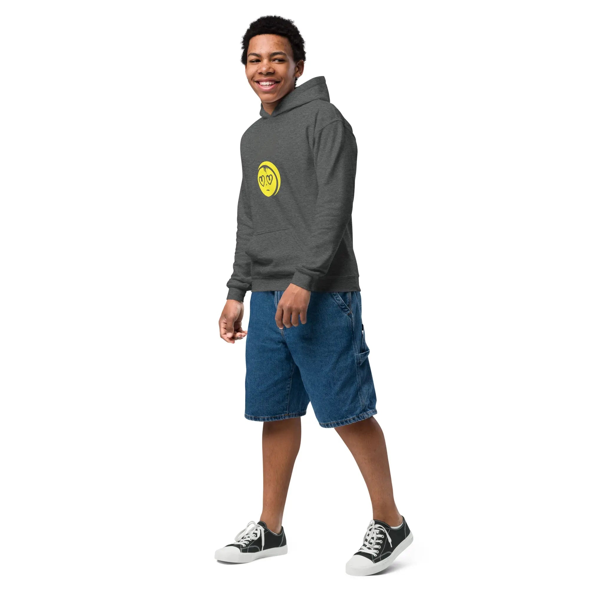 Sudadera calidad con capucha para niño Elamorduele
