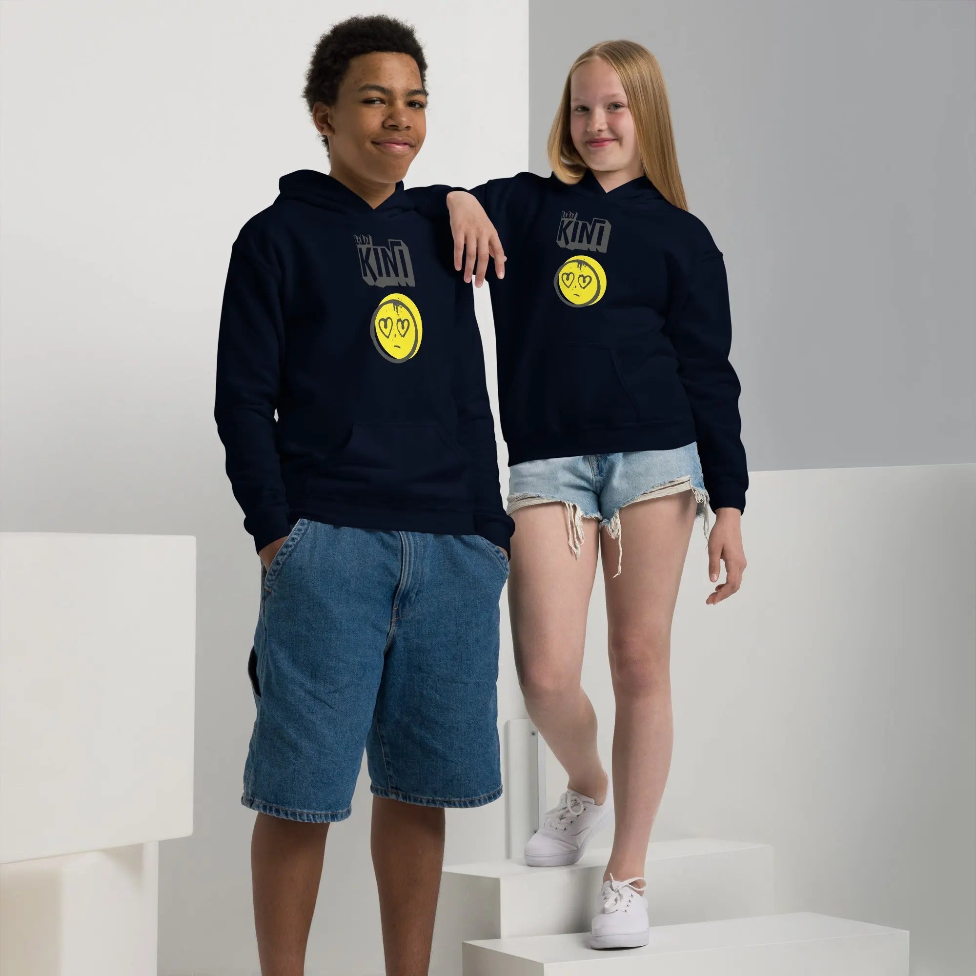 Sudadera calidad con capucha para niño Elamorduele