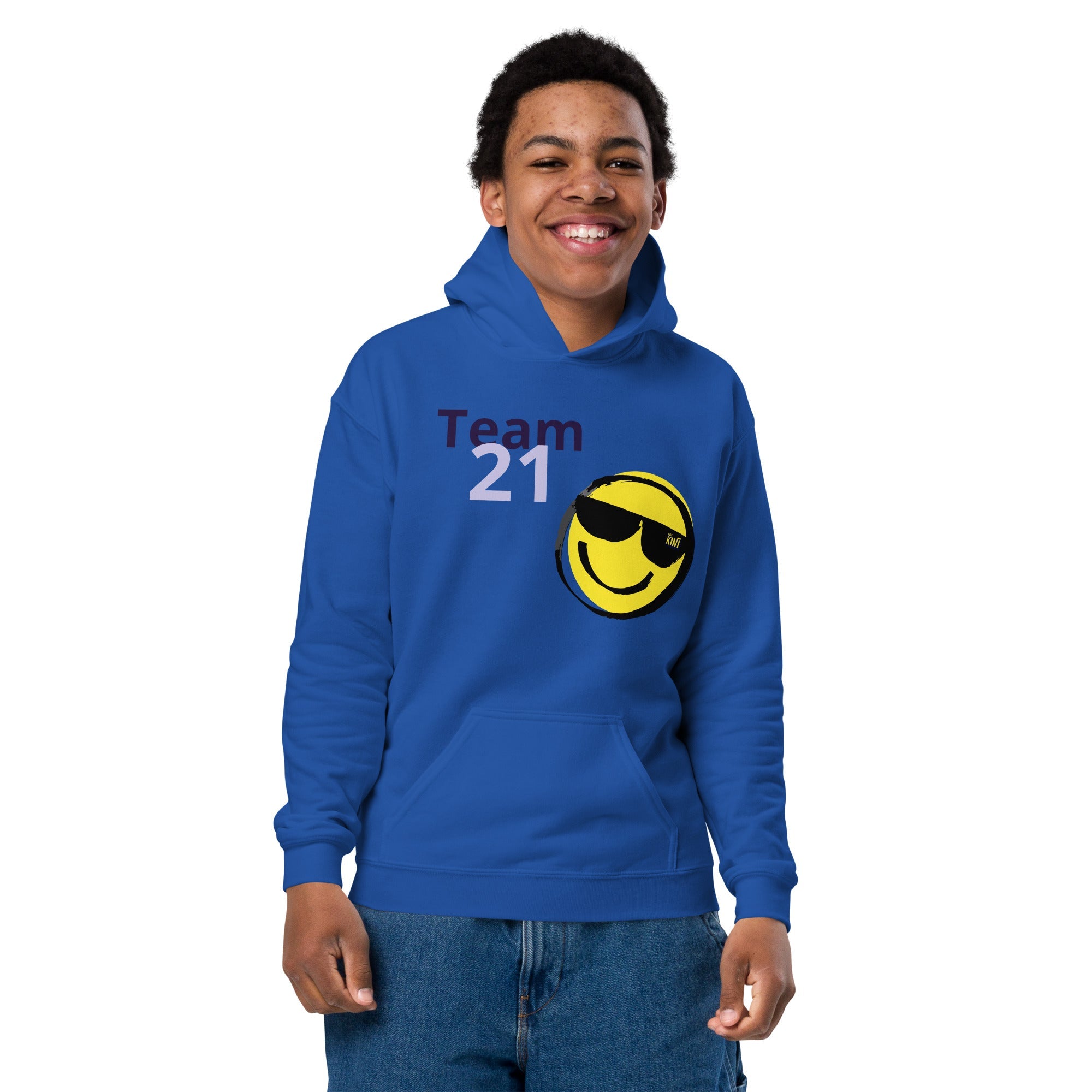 Sudadera cálida con capucha para niño Kini Team 21