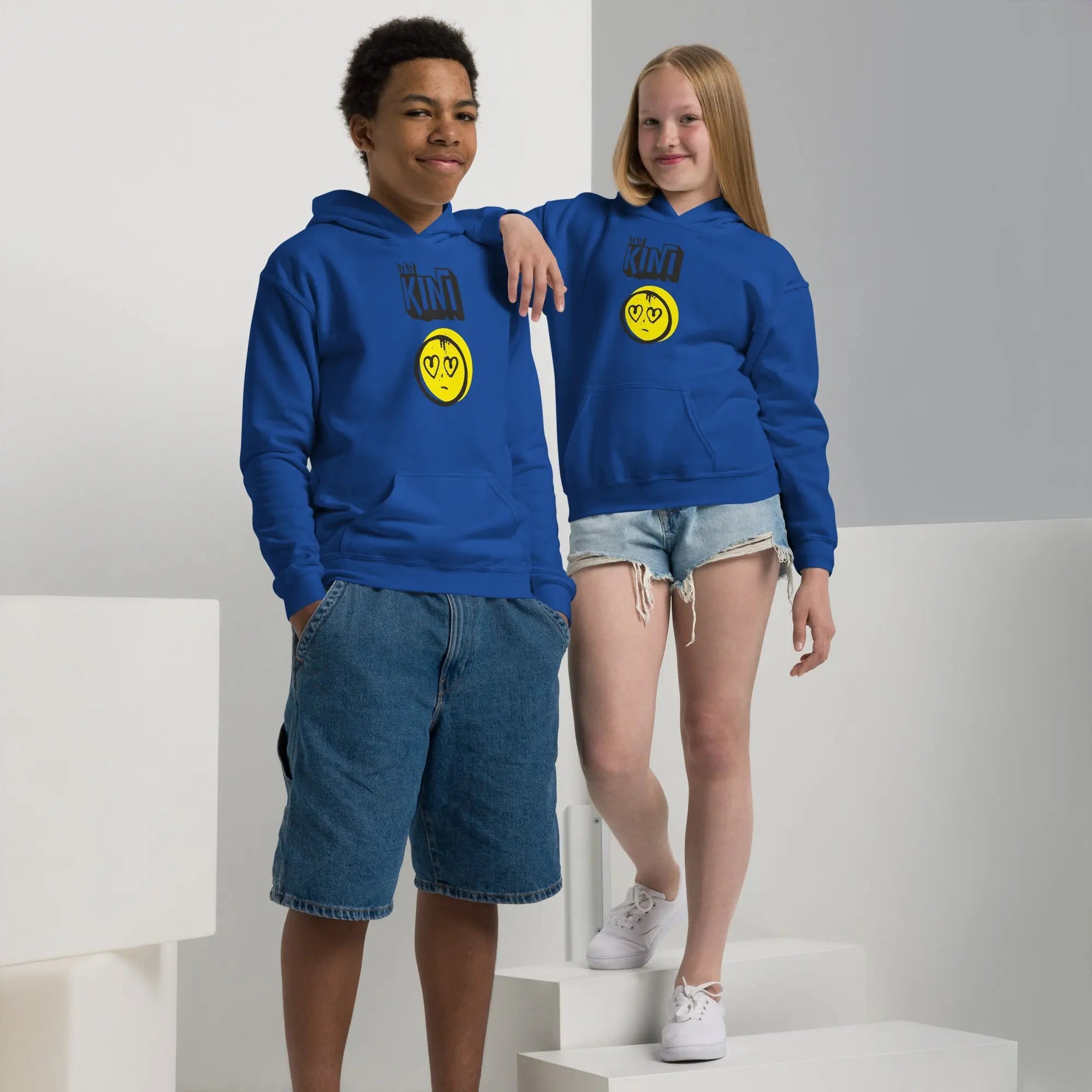 Sudadera calidad con capucha para niño Elamorduele