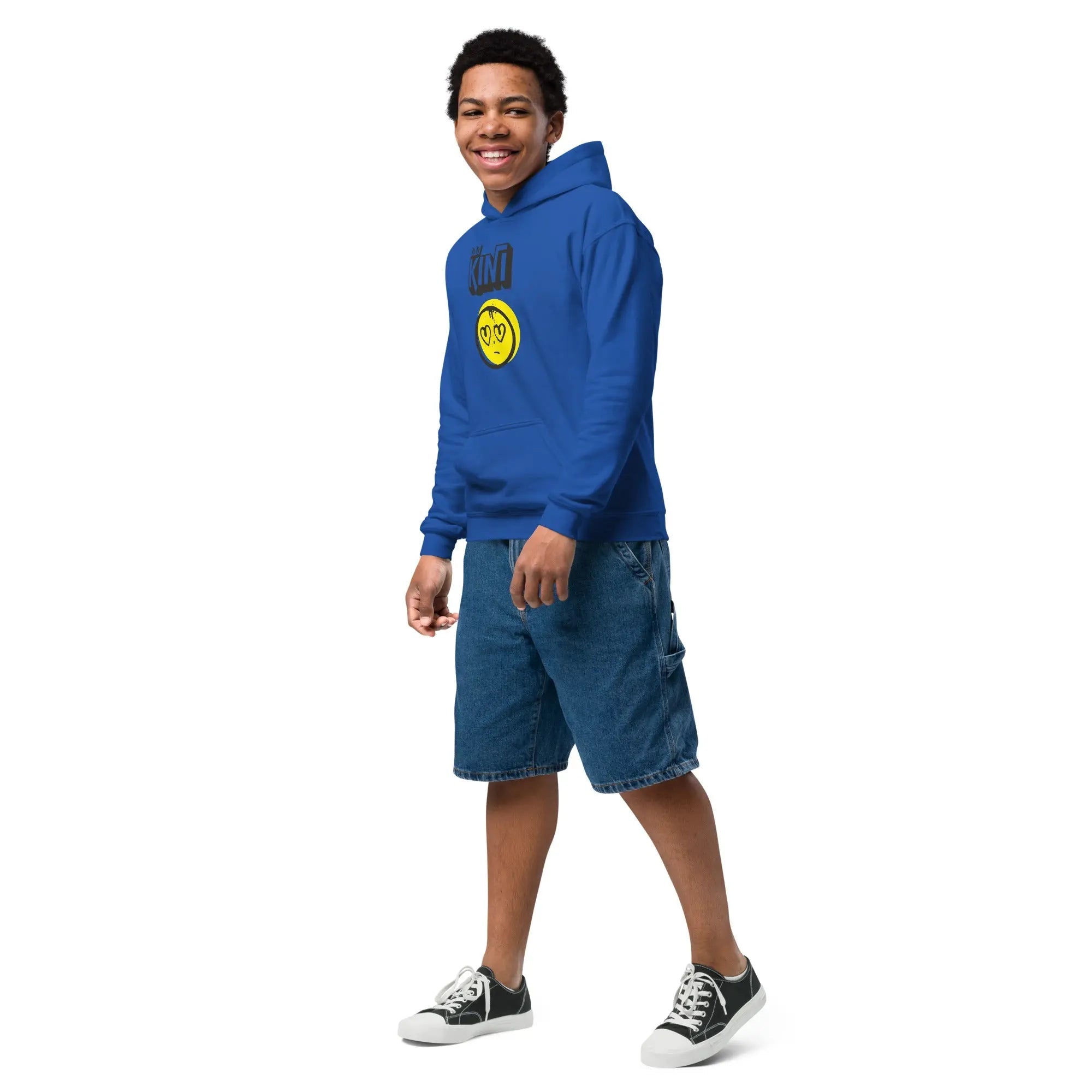 Sudadera calidad con capucha para niño Elamorduele