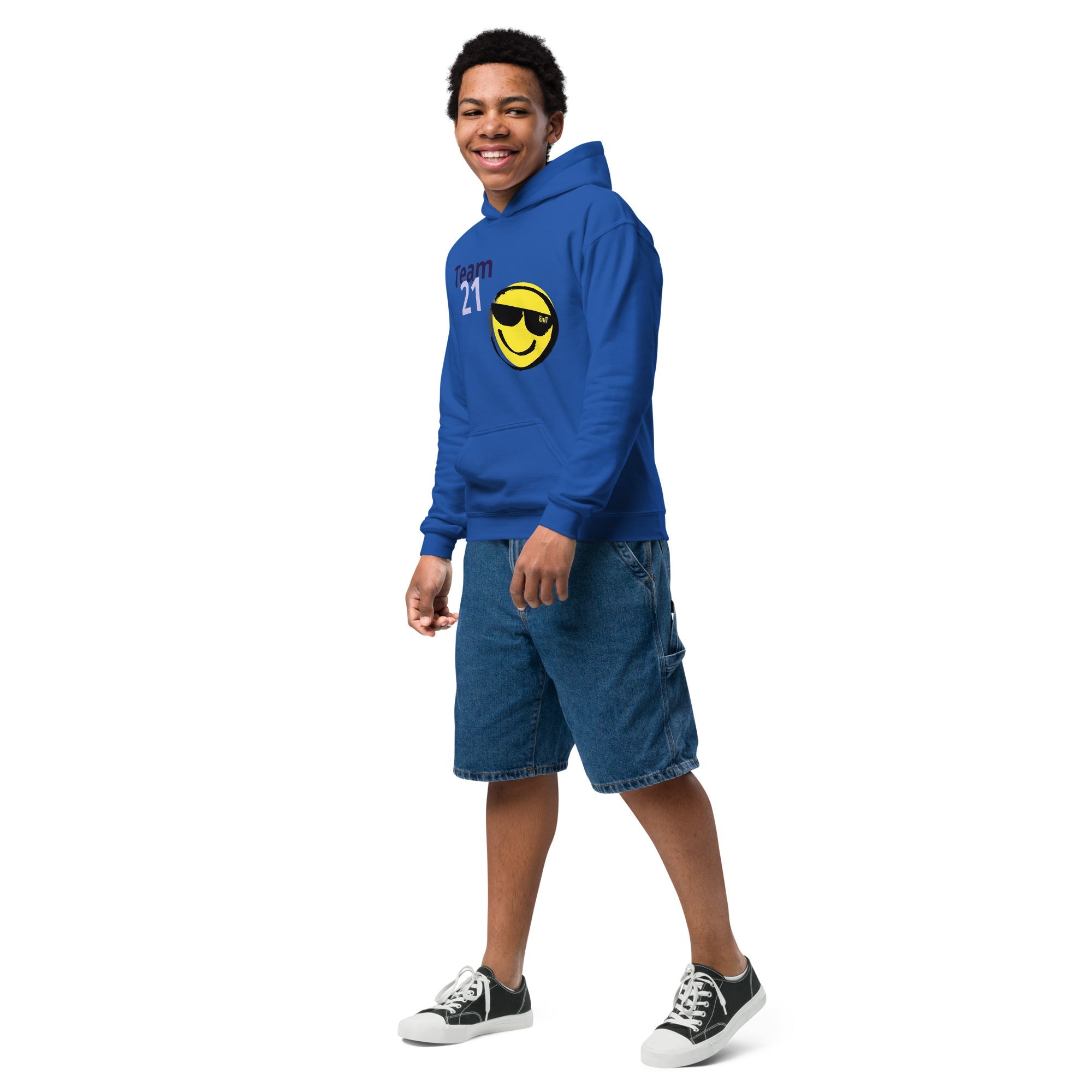 Sudadera cálida con capucha para niño Kini Team 21