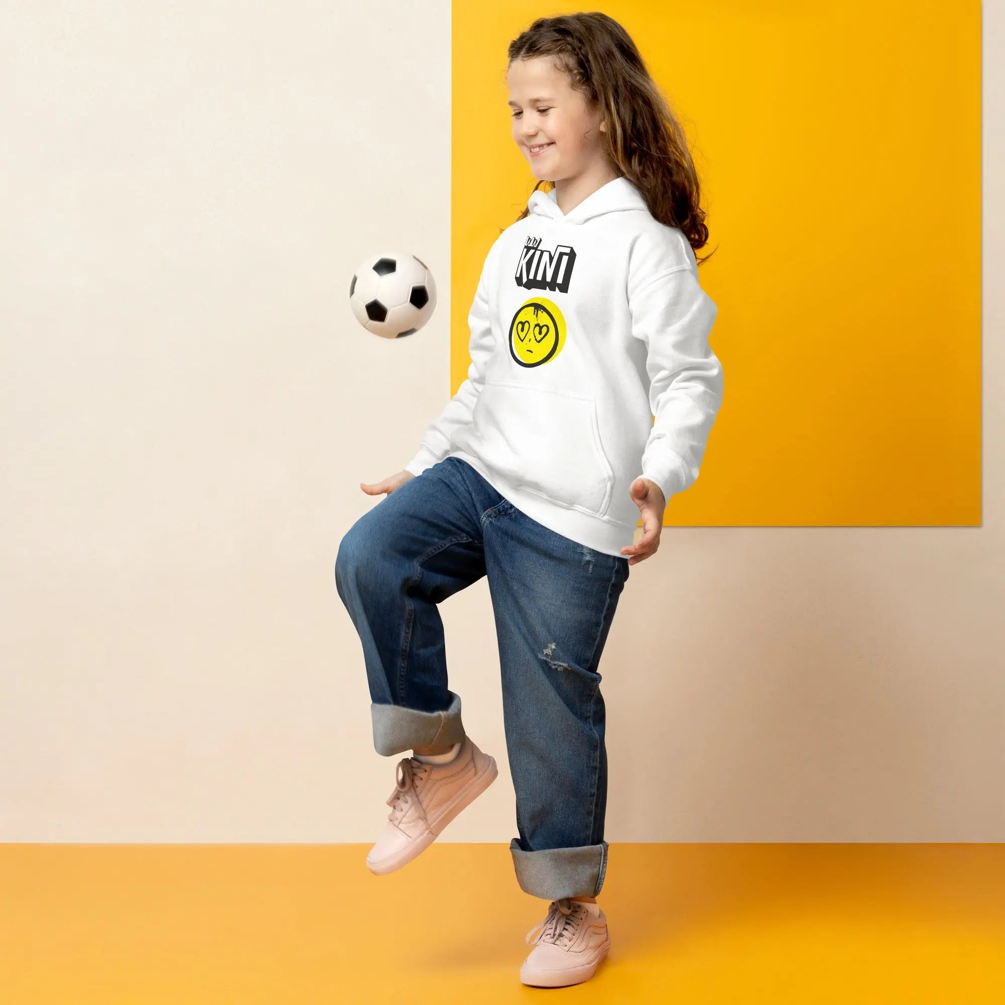 Sudadera calidad con capucha para niño Elamorduele