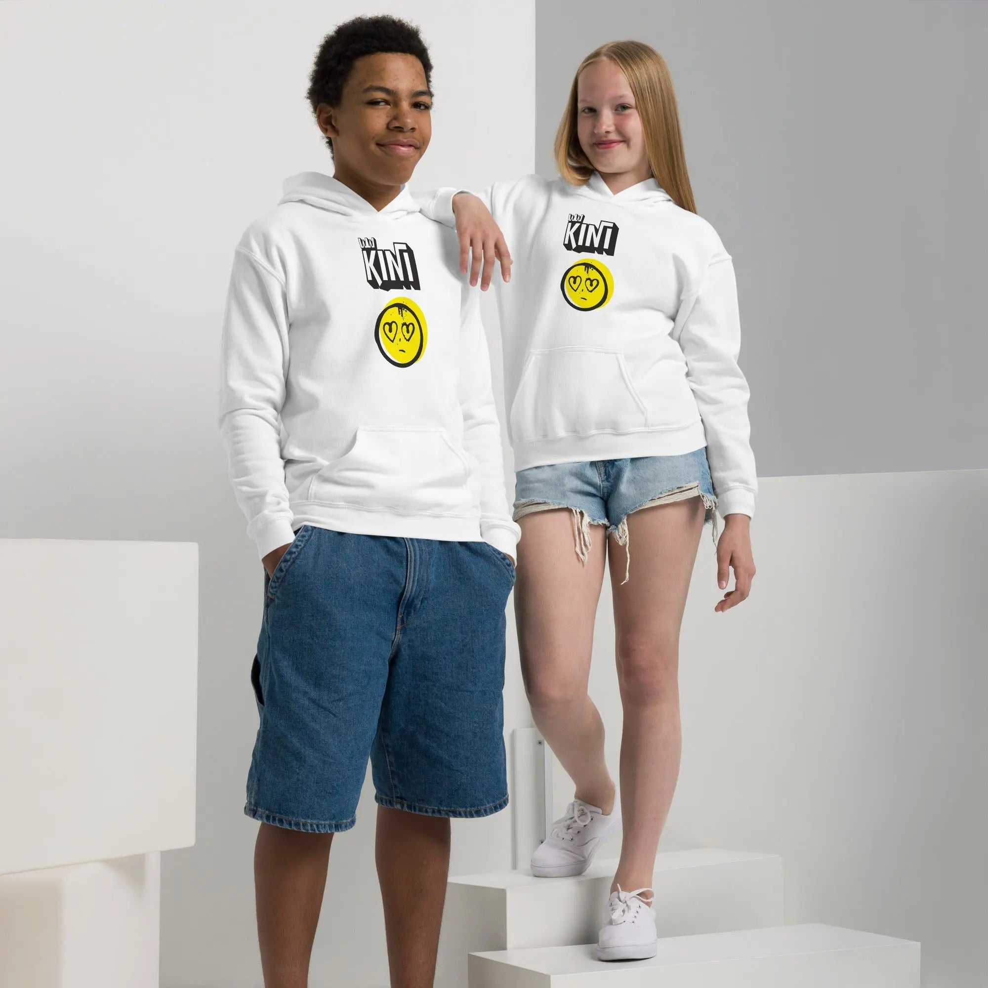Sudadera calidad con capucha para niño Elamorduele